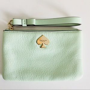 Mint Kate Spade Clutch
